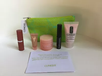 Clinique 6 PCS Makeup / Skincare Travel Gift Set With Bag NEW • $14.99