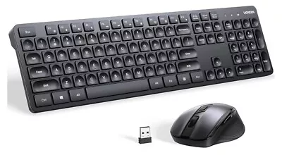 UGREEN Full Size Wireless Keyboard And Mouse Combo 2.4GHz DPI Levels Up To 4000 • $20.99