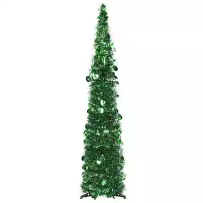 -up Artificial Christmas Tree Green 120   O7D4 • $60.51