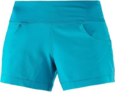SALOMON Women's Elevate Shorts Shorts Sports Shorts Flow Blue XXL • £21.60
