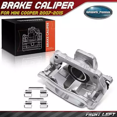 Disc Brake Caliper W/ Bracket For Mini Cooper R55 R56 2007-2015 1.6L Front Left • $55.99