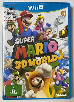 2895 Super Mario 3D World Nintendo Wii U Game • $31.99