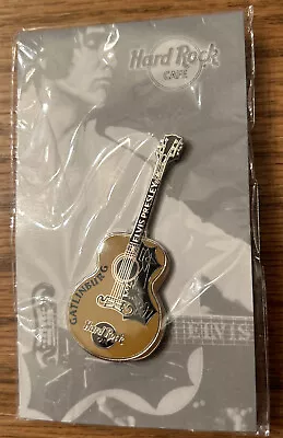 Hard Rock Cafe Pin Gatlinburg Elvis Guitar- 1956 Gibson J-200- Limited Edition • $29.99