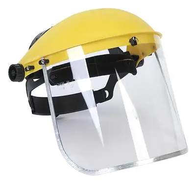 Face Shield Eye Protection Mask Guard Safety Work Wear High Vis Visor New  • £9.99