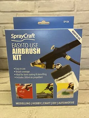 £19.99 • Buy Spray Craft Easy-to-use Air Brush Kit SP15K . Brand New In Box & Sealed