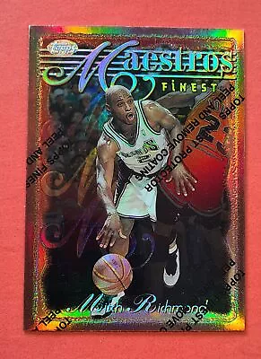 1996-97 Finest #91 Mitch Richmond Refractor W/Coating • $4.99