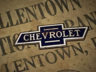 $111 • Buy 1932 Chevrolet Radiator Grille Emblem Badge Bowtie Original OEM 