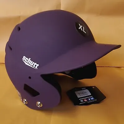 XL Schutt XR2 Fitted Batter's Helmet PURPLE MATTE NWT • $21