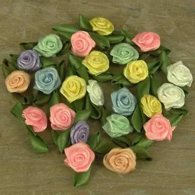 Pretty Rosebuds Roses Wedding Card Embellishments Rose Buds 25 100 500 • £2.50