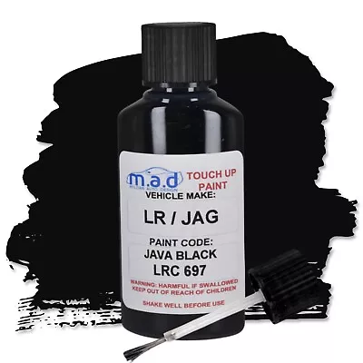 Land Rover Java Black Lrc 697 Paint Touch Up Kit 30ml Discovery Freelander Uk • £6.39