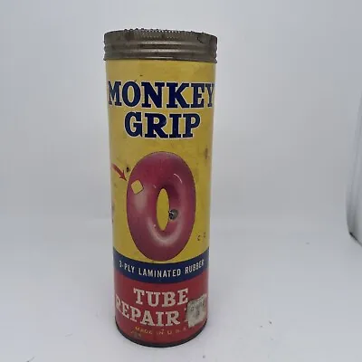 Monkey Grip Tube Repair Vintage Canister 7” • $10