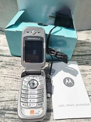 98% New  Motorola V360 (Unlocked) GSM 2G Classic Flip Cell Phone • $63