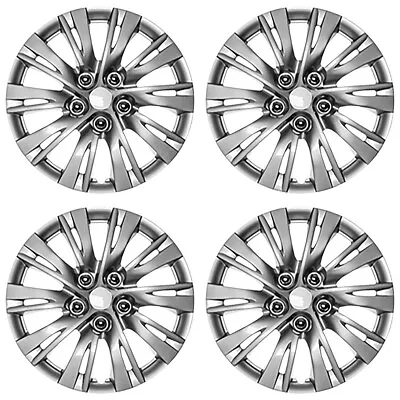 16  Set Of 4 Wheel Covers Full Rim Snap On Hub Caps For R16 Tire & Steel Wheels • $40.64