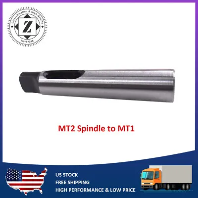 MT2 Spindle To MT1 Arbor Morse Taper Adapter Reducing Drill Sleeve For Lathe • $6.89