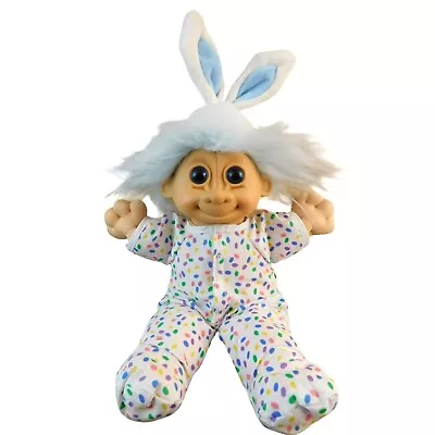 Vintage Russ Bugsy The Troll Kidz Doll Bunny Ears 12 Inch • $12