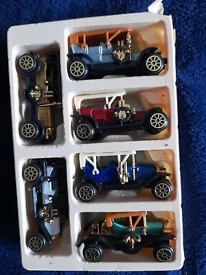 6 Vintage Car Miniatures Readers Digest 1910-1914 In Original Casing And Box  • £6