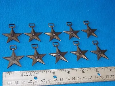 $49.95 • Buy VINTAGE - LOT OF 10 - WWII US Army Bronze Star Medals