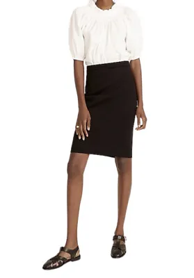 J CREW No 2 Thick Wool Black Lined Pencil Skirt. Size 00 (Petite). GUC • $29.95