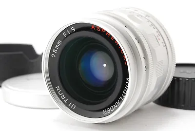 【MINT W/M Adapter】Voigtlander Ultron 28mm F1.9 Asperical Lens L39 LTM From JAPAN • $499.99