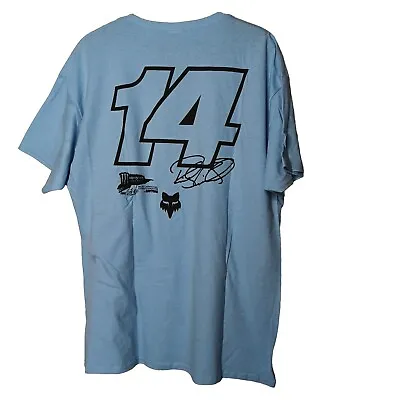 Fox Racing Ricky Carmichael XL T Shirt Amateur Supercross Daytona Monster Energy • $21.24