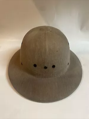 Vintage Pith Sun Helmet Safari Explorer US Military Hard Hat 1950s Postman Nice • $39