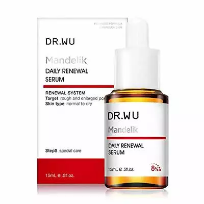 Dr.Wu 15ml Daily Renewal Serum With Mandelic Acid 8% Plus New From Taiwan • $44.99