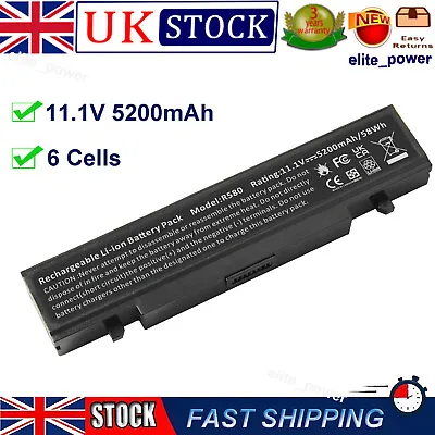 AA-PB9NC6B AA-PB9NS6B AA-PB9NC5B Battery For Samsung R519 R428 R580 R719 R780 UK • £13.99