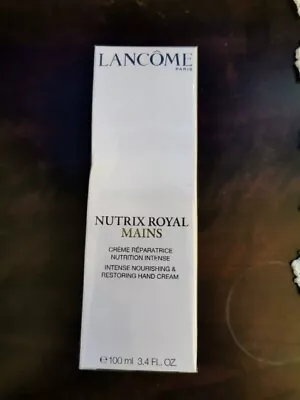 Lancôme Nutrix Royal Mains Hand Cream 100ml New & Sealed • £18