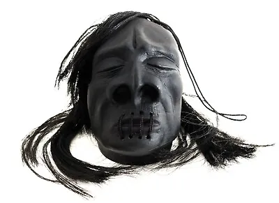 2 Shrunken Heads For Halloween Realistic Looking Hair 3  Tall  Looks Real Creepy • $17.95