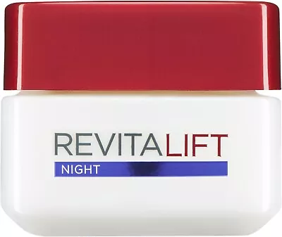 L`Oreal Paris Revitalift Hydrating Night Cream 50ml Anti-wrinkle+Extra Firming • £8.61