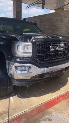 $175 • Buy For 2016-2018 Gmc Sierra 1500 Black Denali Style Front Bumper/hood Grille/grill