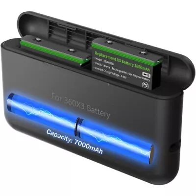 NBZZ 7000mAh Charging  - Insta360 X3 Battery Charger Box Fast Charge NEW In Box • $29.99