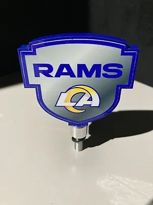 🔥Los Angeles Rams Beer Tap Handle Topper For Bud Light Budweiser Michelob Ultra • $22