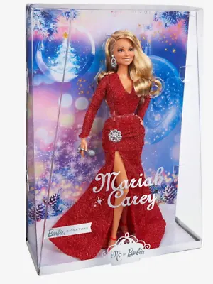 2023 Barbie Signature Mariah Carey Holiday Doll Christmas Red Dress IN HAND • $98.98