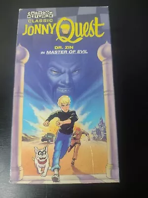 Classic Jonny Quest Dr. Zin In Master Of Evil (VHS 1996). Cartoon Network Rare • $5.99