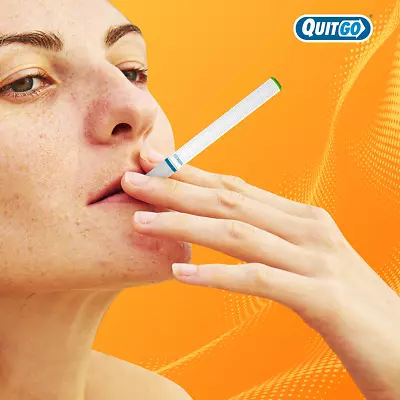 Stop Smoking Quit Vaping Aid Nicotine Free Inhaler Pen - Citrus Orange • $16.10
