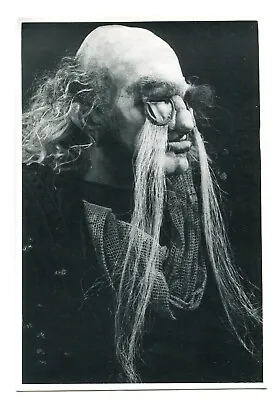 Mask Man Strange Abstract Weird Odd Creepy Unusual Theater Ussr Vtg Photo • $4.99