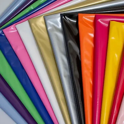 PVC Fabric For Sissy Maid Outfits - Gloss Shiny Stretch - Suitable For Sewing • $148.22
