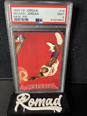 1994-95 Upper Deck Michael Jordan Rare Air #19 PSA 9 MINT Bulls • $31.99