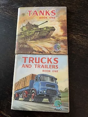 £2 • Buy Two (2) ‘Orbit Books’ Tanks Book One And Trucks And Trailers Book One 
