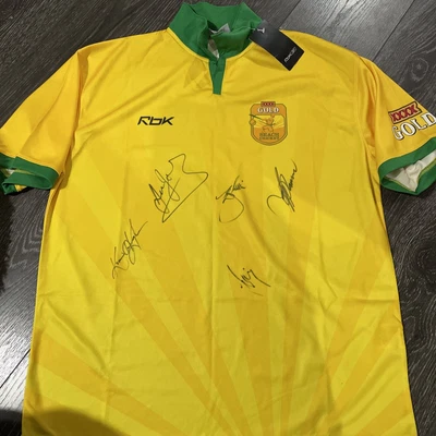 $250 • Buy 06/07 Beach Cricket Australian Shirt Signed Dean Jones Dennis Lillie & More NWT