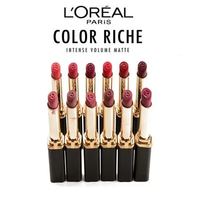L'Oreal Color Riche Intense Volume Matte 16hr Volumizing Matte Lipstick SEALED • £6.49