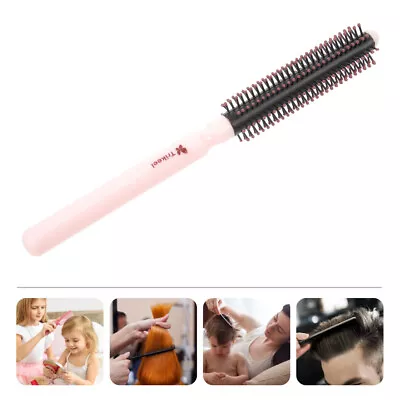Household Roller Hair Brush Round Brush For Bangs Curling Brush For Short Hair • £5.70