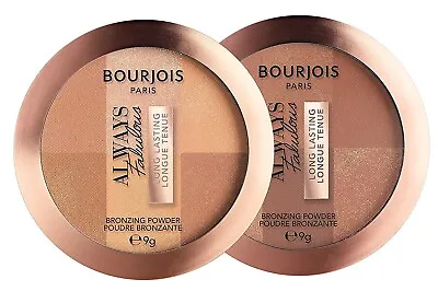 £9.25 • Buy Bourjois Always Fabulous Long Lasting Bronzing Powder 9g  --Choose Shade---