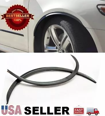 2 X 29  Carbon Arch Wide Fender Flare Extension Diffuser Protector Lip For Ford • $12.94