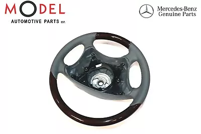 Mercedes Benz Genuine New Wood Leather Steer Wheel B66270762 • $634