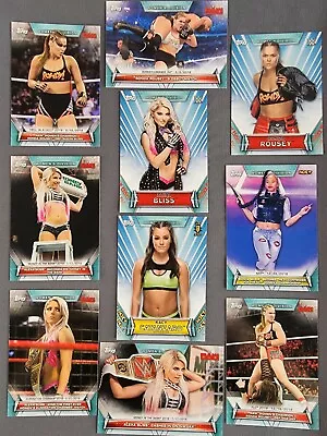 $1.50 • Buy 2019 Topps WWE Women's Division Wrestling Cards Complete Your Set You Pick 