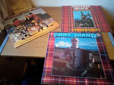 £6.75 • Buy 3x Scottish Records Jimmy Shand Pride Of Scotland LP Amazing Grace Jim The Brave