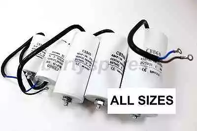 £5.18 • Buy CBB60 Wired Capacitor Start Run Motor Generator Compressor Air Conditioning Pump