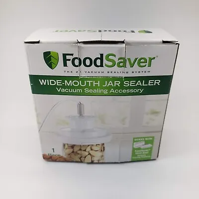 $7.98 • Buy FoodSaver Wide-Mouth Jar Sealer Vacuum Sealing Accessory T03-0023-01P - OPEN BOX